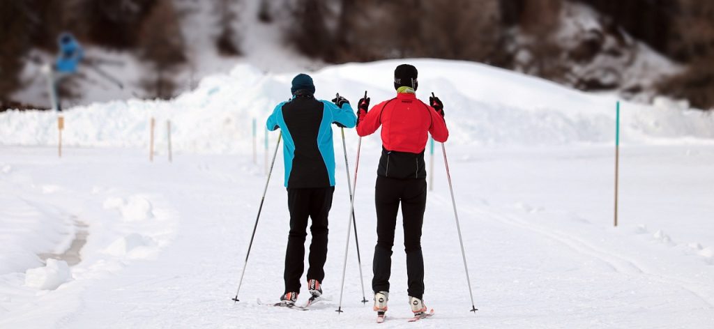 cross-country skiing, sports, leisure time